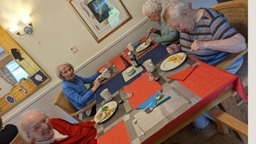 Jubilee celebrations at the Beeches care home
